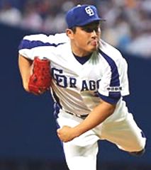 41歳初登板で3打点6勝目を挙げた山本昌=ナゴヤドーム